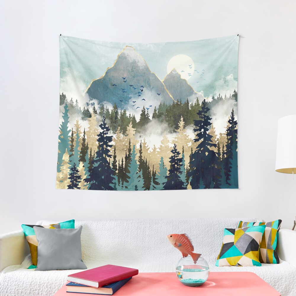 Misty Pines Tapestry