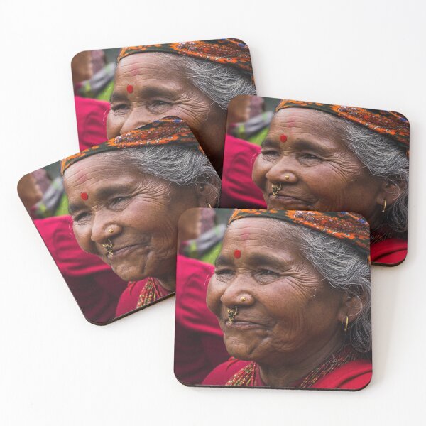 Item preview, Nepali old woman designed and sold by ourgreenway.