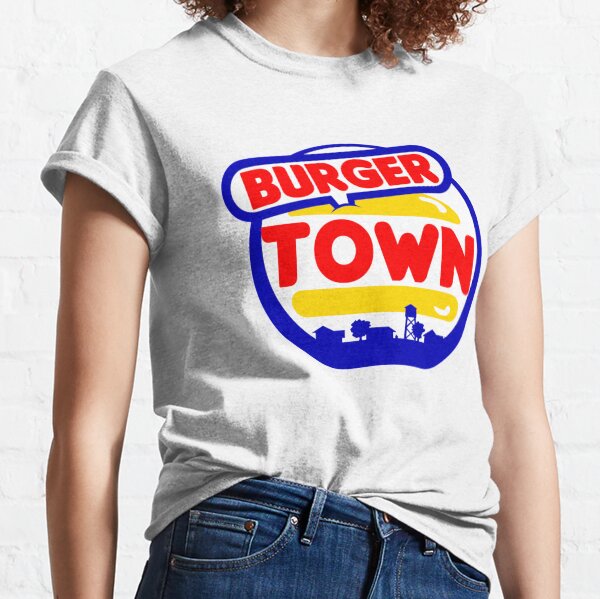 Burger Town Camiseta clásica