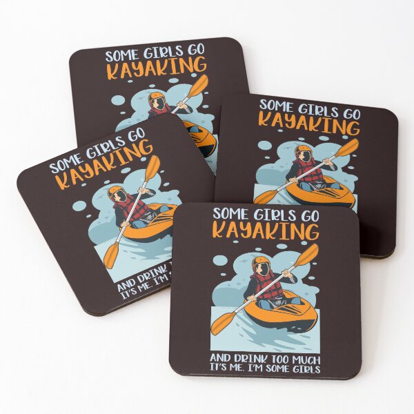 Item preview, SOME GIRLS GO KAYAKING designed and sold by teemaker24.