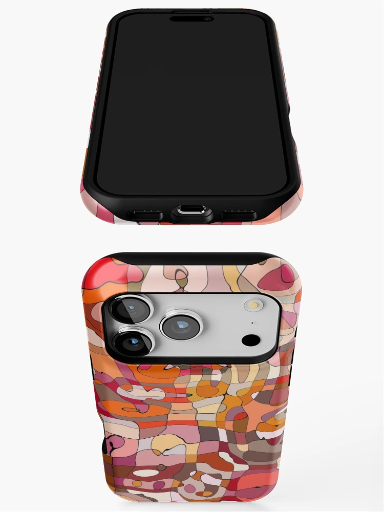 Thumbnail 3 of 4, iPhone Case, Dog Days designed and sold by " RiSH ".