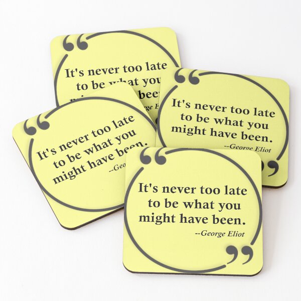 Item preview, It's Never Too Late to Be What You Might Have Been designed and sold by ittybittyowl.