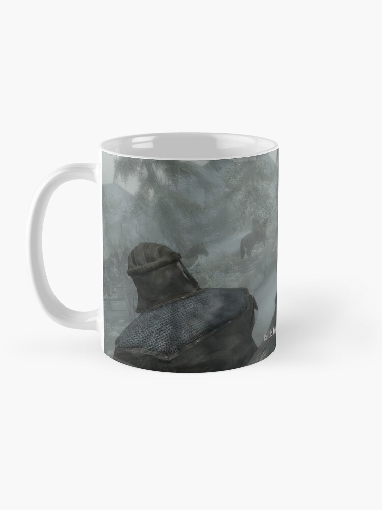 Alternate view of Hey You Youre Finally Awake Skyrim Meme Mug