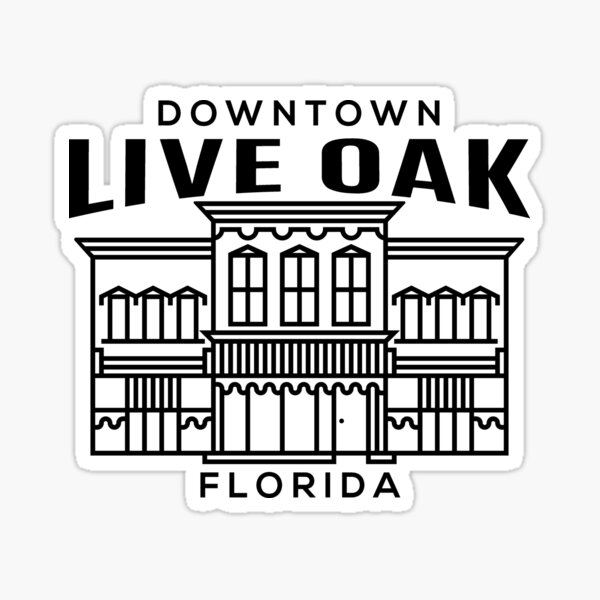 Item preview, Downtown Live Oak FL designed and sold by HalpinDesign.