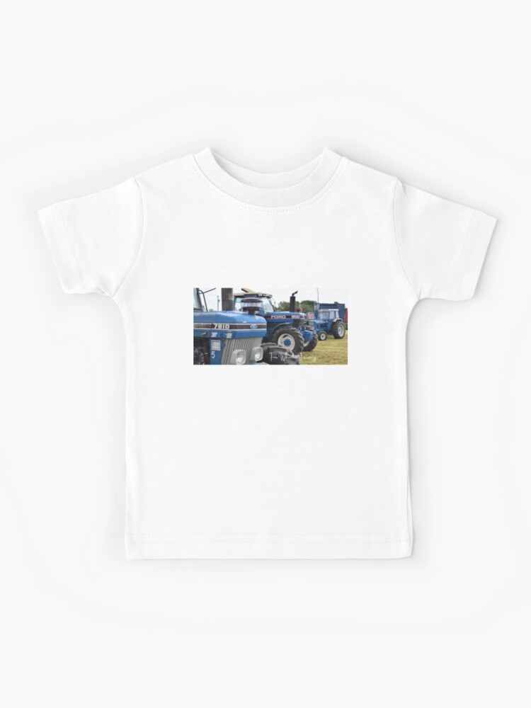 links Kameel Zilver Ford Tractor 8630 7810 by Four Wheeled Farming" Kids T-Shirt by  FourWheeledFarm | Redbubble