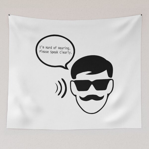Item preview, hearing impaired designed and sold by RB-Store.