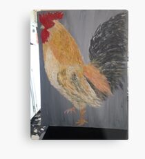 Magestic Rooster Metal Print