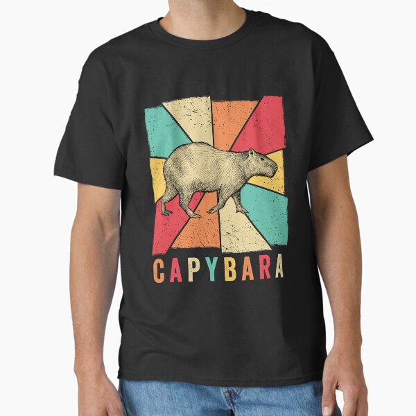 Item preview, Retro Vintage Style Capybara Design - Capybara designed and sold by CreativeVez.