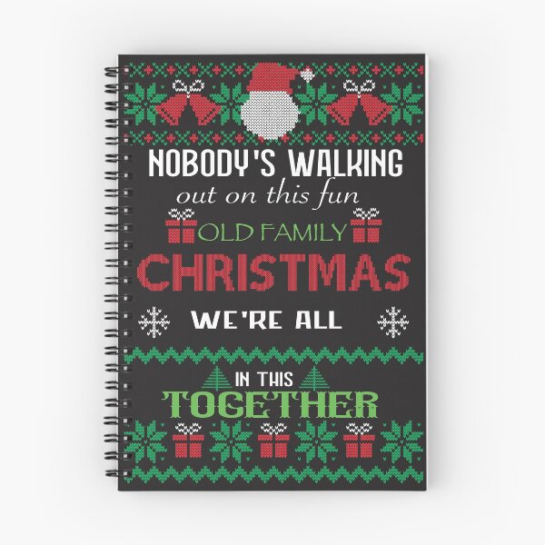 Item preview, Nobody's walking out on this fun old family christmas designed and sold by shinoshop.