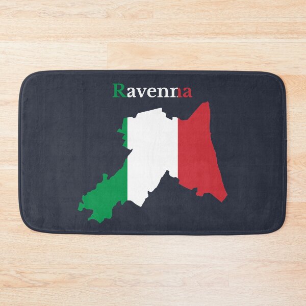 Artikelvorschau, Provinz Ravenna Karte, Italienische Provinz. entworfen und verkauft von marosharaf.