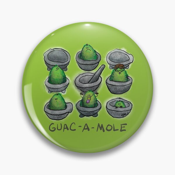 Item preview, Guac-A-Mole designed and sold by Kat Kuo.