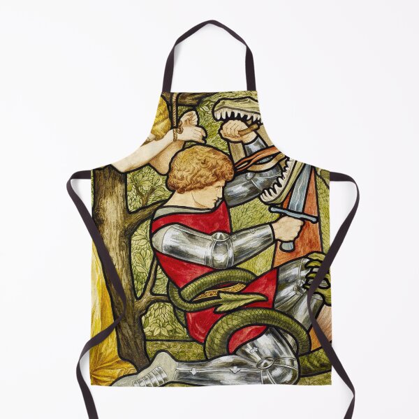 Item preview, St George Slaying the Dragon designed and sold by brushandframes.