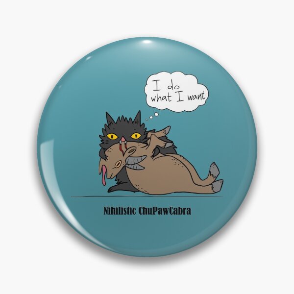Item preview, Nihilistic ChuPawCabra designed and sold by BeeHappyShop.