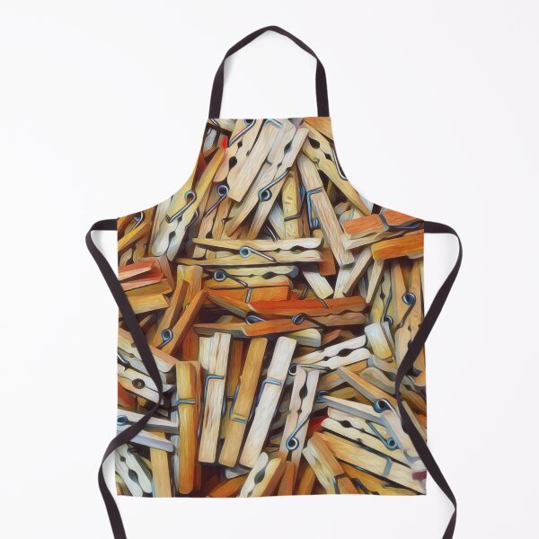 Item preview, Wooden Clothespins patten painting - Antique clothes pins designed and sold by Gordon Nelson.