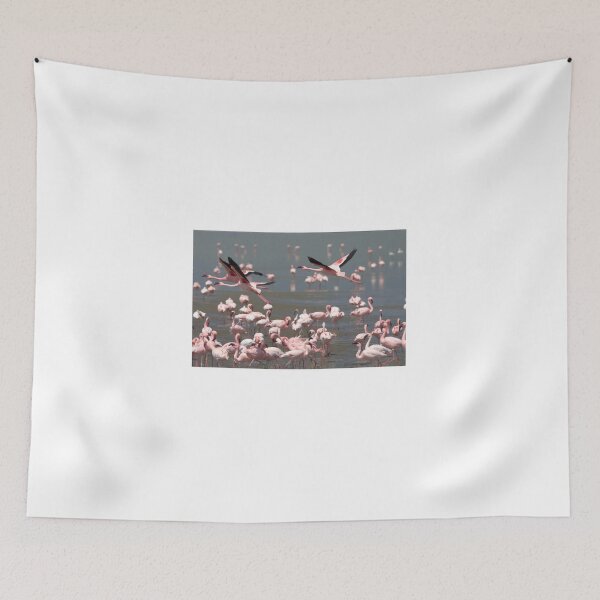 Item preview, Flamingoes Greater Rift Valley designed and sold by DocSaunders.