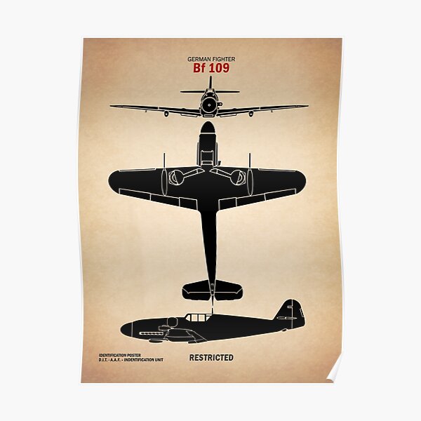 Me 109 Posters Redbubble