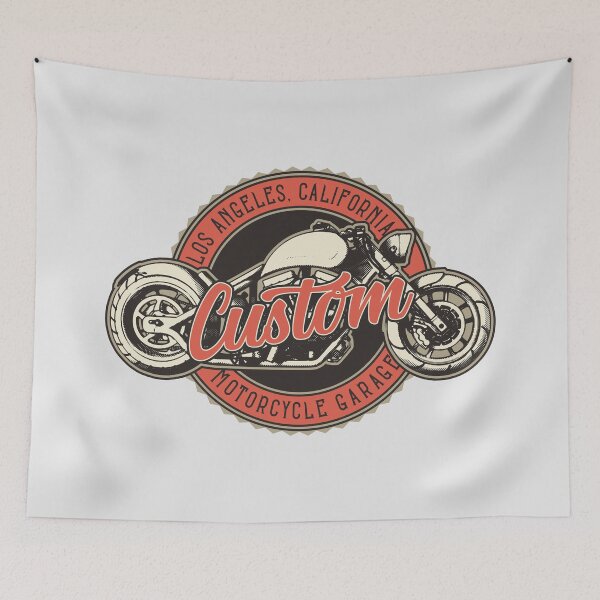 Item preview, Motorcycles Garage  |Bobber_motorcycles| designed and sold by walidsam07.