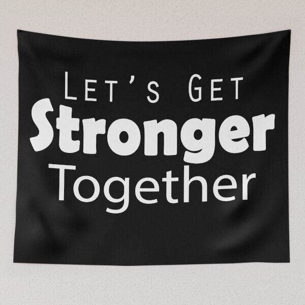 Item preview, Let's get stronger together #2 designed and sold by Roy Store.