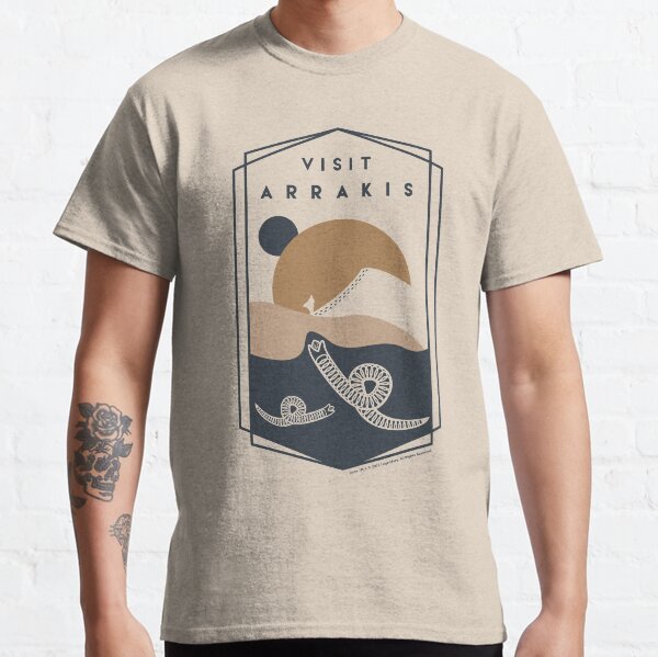 Visit Arrakis Dune 2021 Classic T-Shirt