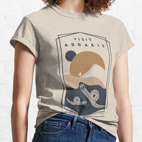 Visit Arrakis Dune 2021 Classic T-Shirt