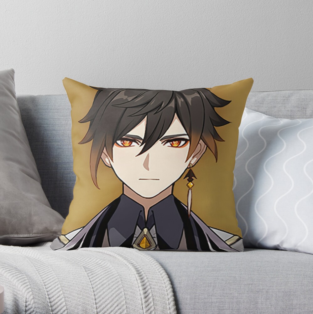 zhongli pillar body pillow