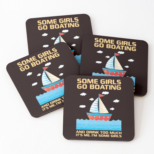Item preview, SOME GIRLS GO BOATING designed and sold by teemaker24.