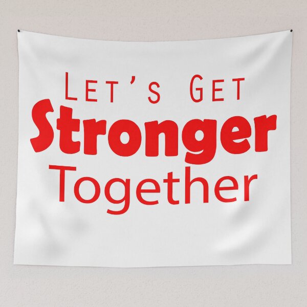 Item preview, Let's get stronger together #3 designed and sold by Roy Store.