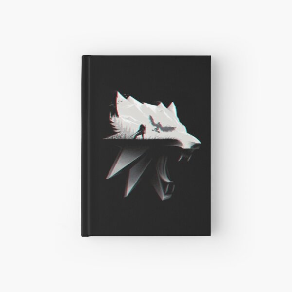 Vista previa del artículo con la obra «El lobo blanco», diseñado y vendido por PixelScene.