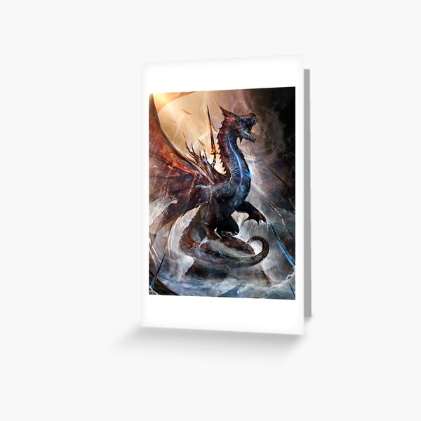 THE DRAGONS Greeting Card