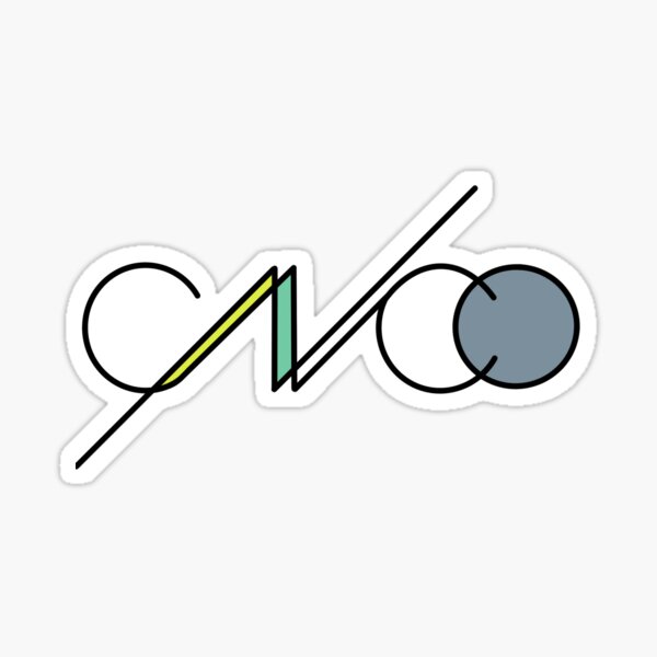 Logotipo de CNCO Pegatina