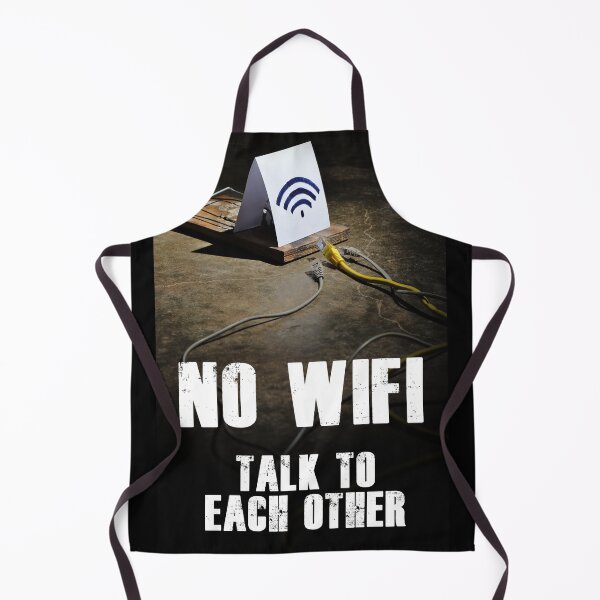 Item preview, No WiFi Talk to Each Other themed work designed and sold by AngeloDeVal.