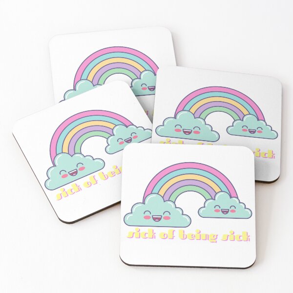 Item preview, sick of being sick - rainbow edition designed and sold by kitkatship.