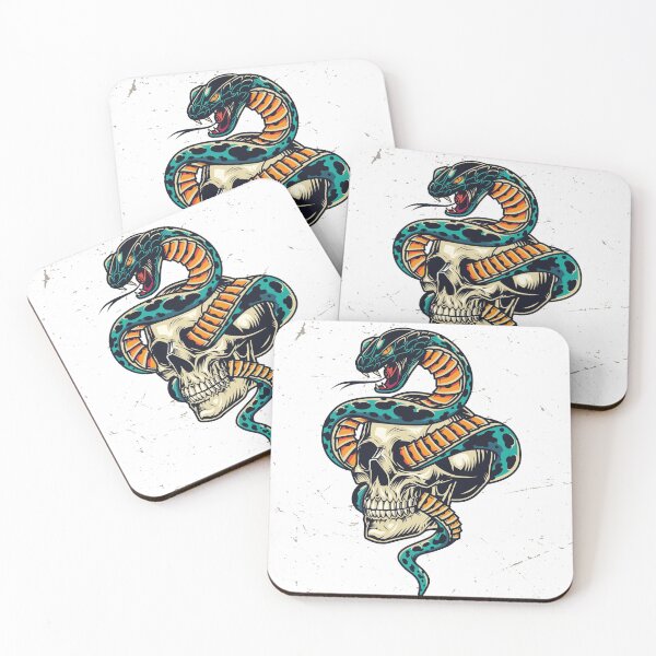 Item preview, Skull and Snake designed and sold by glincoln88.