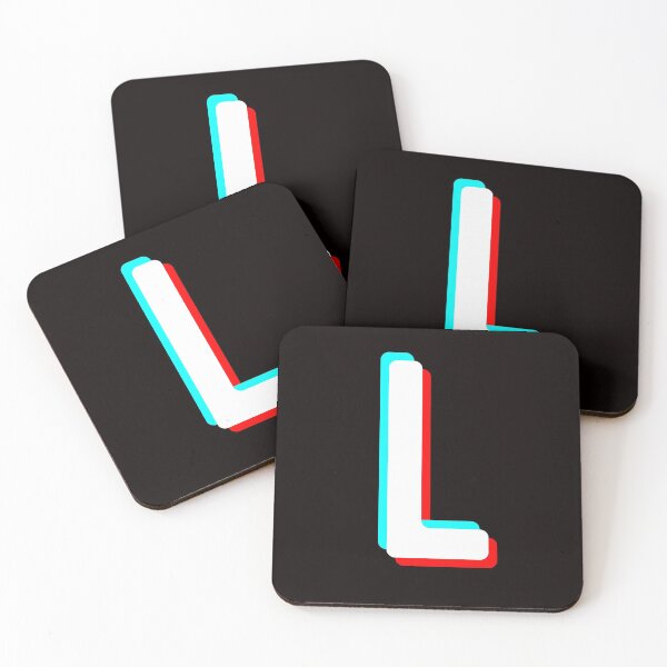 Item preview,  letter L initial monogram TIKTOK designed and sold by miro-art.