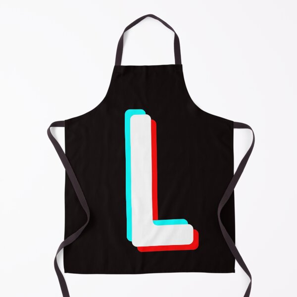 Item preview, letter L initial monogram TIKTOK designed and sold by miro-art.