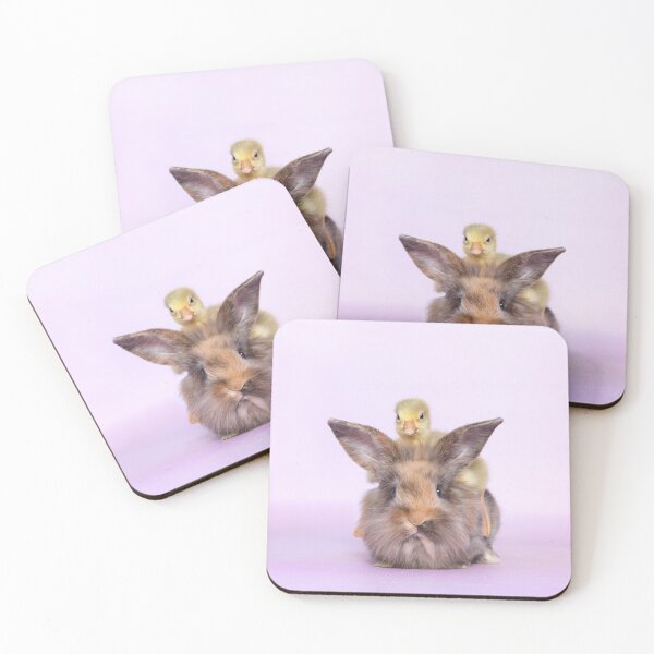Item preview, Friends - rabbits & goslings designed and sold by JeanettesPets.