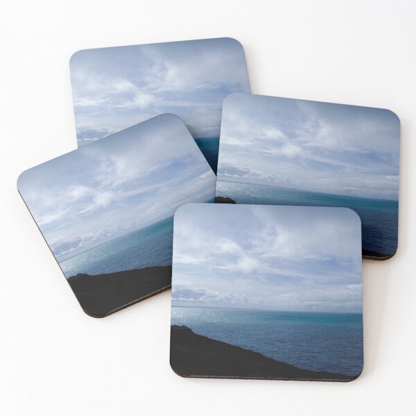 Item preview, Two walkers on the cliffs at Trevose Head in Cornwall designed and sold by MichaelBShannon.