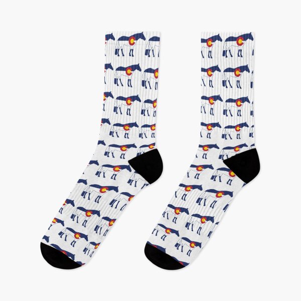 Item preview, Colorado Flag Horse designed and sold by HorseFly Ranch.