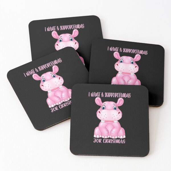 Item preview,  I want a hippopotamus for christmas designed and sold by fajali master.