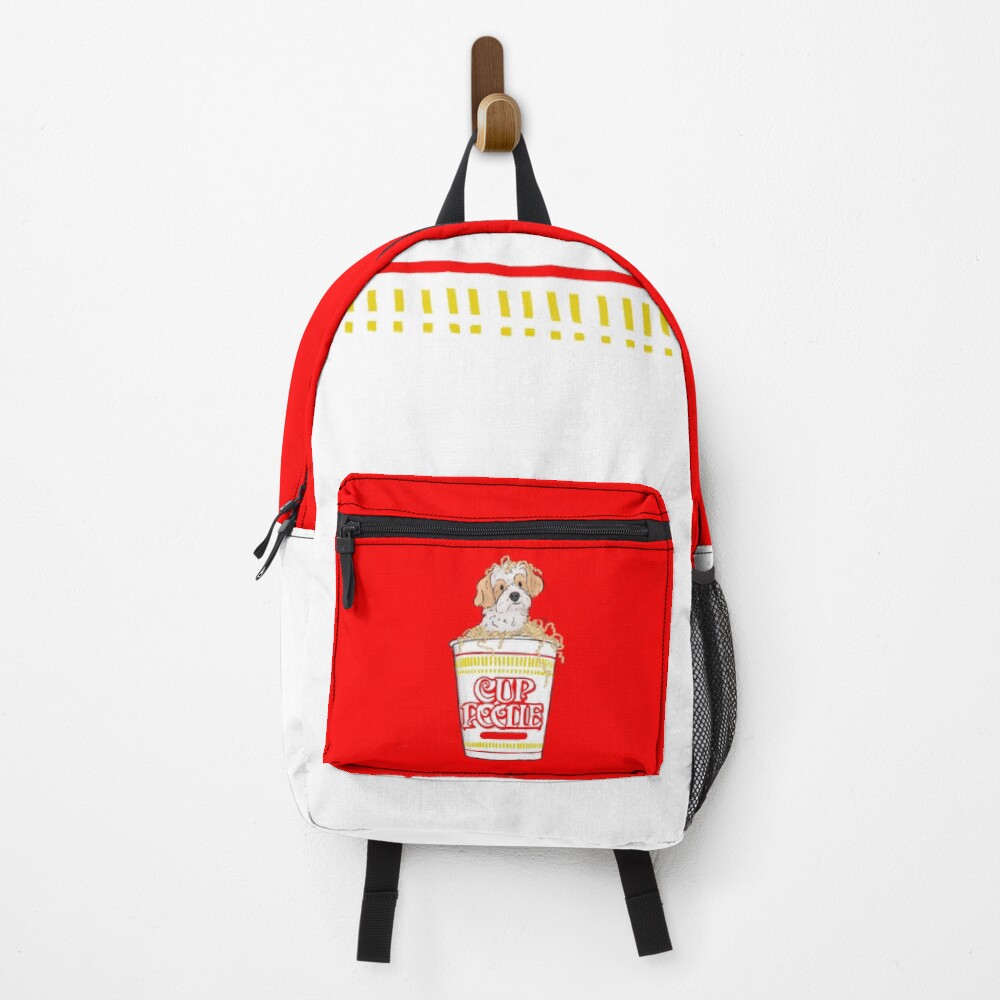 Mini, the cup o poodle! Backpack