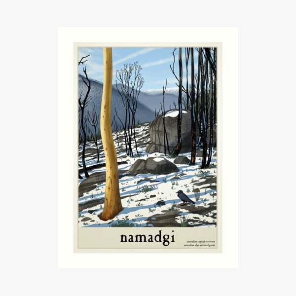 Namadgi Art Print