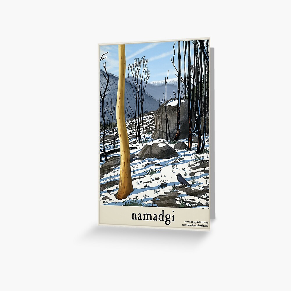 Namadgi Greeting Card