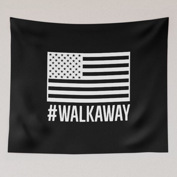Item preview, Walk Away Movement Hashtag - #wakway  designed and sold by Sutra-Lotus-Co.