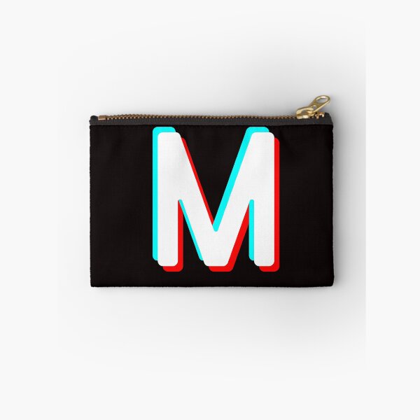 Item preview, TIKTOK Initial Monogram Letter M Copy designed and sold by miro-art.