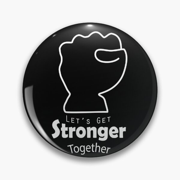 Item preview, Let's get stronger together hand fist #2 designed and sold by Roy Store.