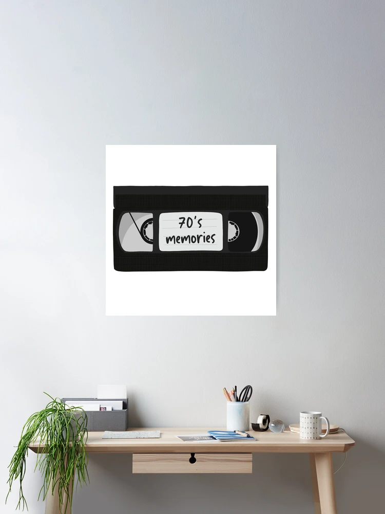 70s Memories VHS Cassette Tape Video