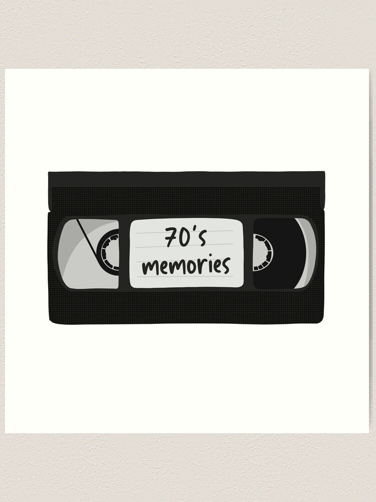 70s Memories VHS Cassette Tape Video