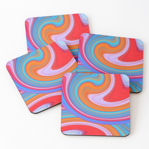 Item preview, Twirly Abstract Rainbow Colors (We Complement Each Other) designed and sold by SassyClassyMe.