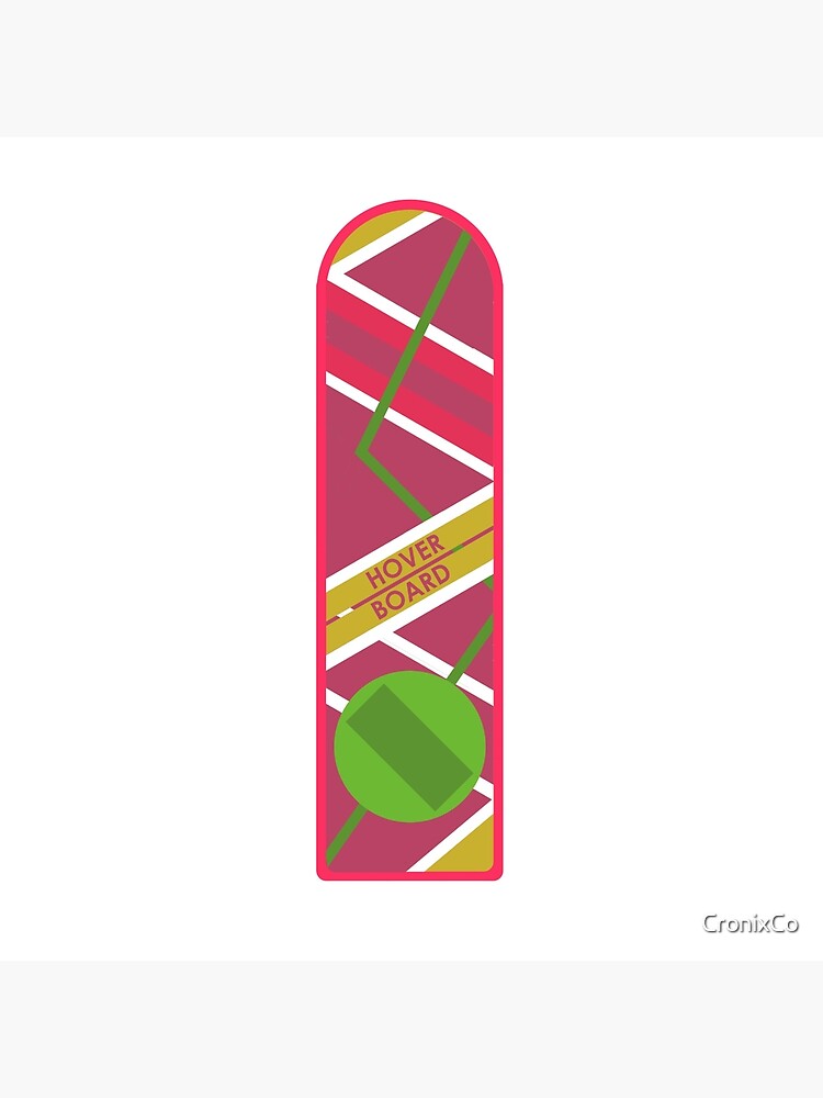 Hoverboard - Back to the Future | Art Board Print