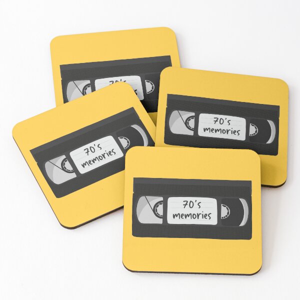 Item preview, 70s Memories VHS Cassette Tape Video Yellow designed and sold by Sunny Collections.